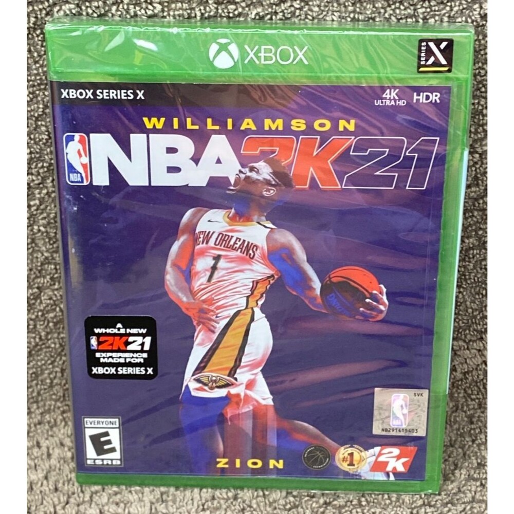 NBA 2K21 - Microsoft Xbox Series X|S Brand New Sealed Zion Williamson